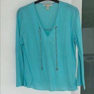 Women's Turquoise Top